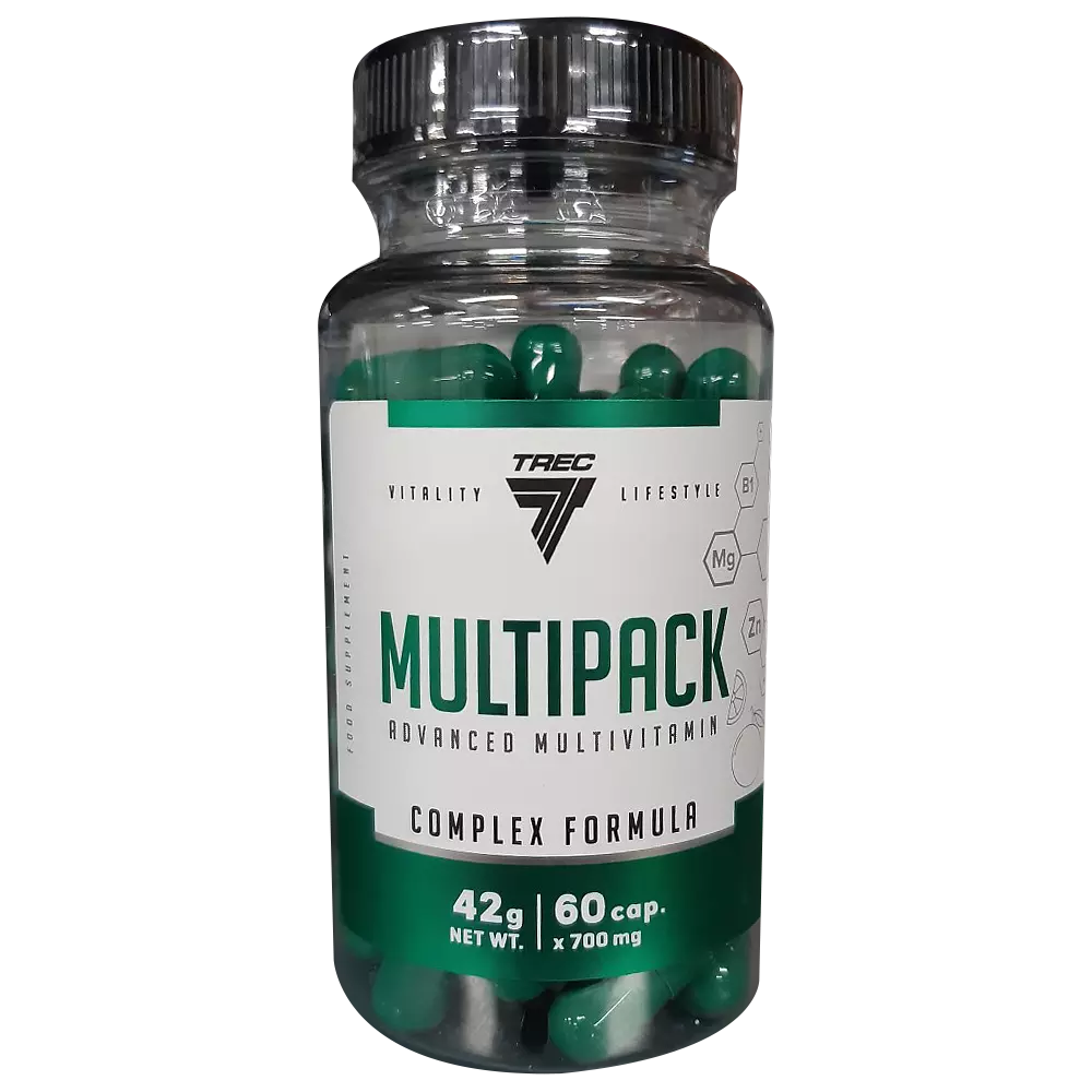 TREC MULTIPACK stärkt Gesundheit und Immunität Vitamin & Mineral Komplex 