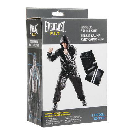 hooded sauna suit everlast